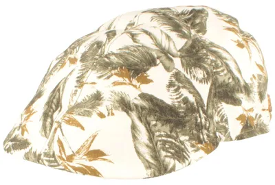 Mayser leichte Sommer-Flatcap "Paquito" aus Leinen-Viskose-Mix in grün