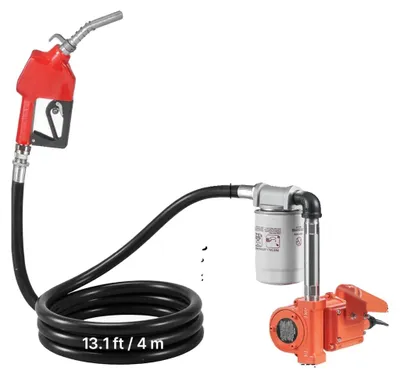 Obrázek produktu pro Palivové čerpadlo, 12V DC, vysoký průtok, 10 galonů za minutu