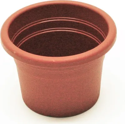 Produktbild von alpfa 841129 Pflanztopf Cilindro - 15 cm - terra - rund