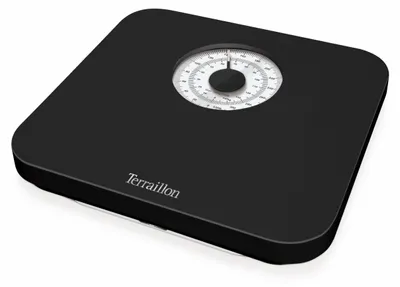 Zdjęcie produktu dla Terraillon Nautic, Waga osobowa mechaniczna, 150 kg, 1 kg, Czarny, Prostokąt, Plastik