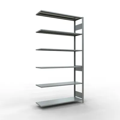 Produktbild von Stecksystem Anbauregal - 2500x1300x400 mm, Typ 150 kg