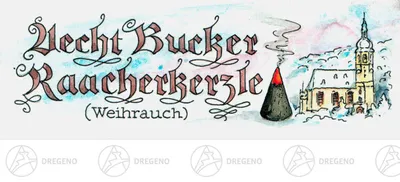 Produktbild von Bucker Räucherkerzen Weihrauch 24 Kerzen NEU