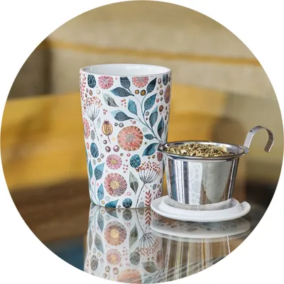 Produktbild von Porzellantasse – Teaeve Linnea – Brussel Steel Eigenart