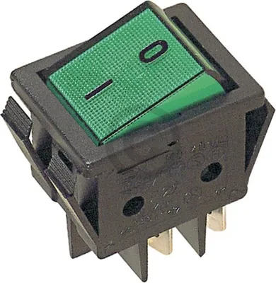 Produktbild von Schalter wie DOMETIC 292627410 universal Ein Aus grün leuchtend für Absorberkühlschrank Kleingerät