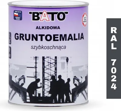 Zdjęcie produktu dla Gruntoemalia Alkidowa Szybkoschnąca Grafit Ral 7024 0,8L