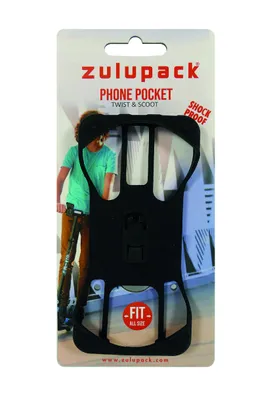 Image de Zulupack® Twist&Scoot - Support universel pour téléphone portable pour vélo, moto et scooter