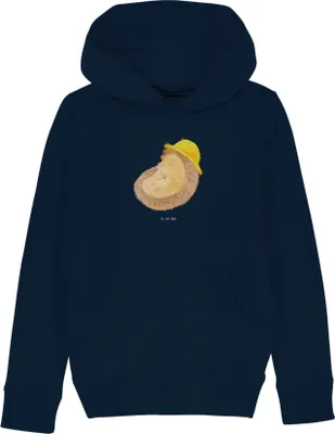 Produktbild von Mr. & Mrs. Panda Kinderpullover Igel Beten 9-11 Jahre (134/146) - French Navy - Geschenk, Sweater, Amen, Sweatshirt, Lustige Sprüche, Hoodie, Hoody, Kapuzenpulli, Gott