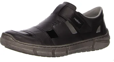 Produktbild von Rieker Slipper gelocht gefloch. Standard in grau, Gr. 40