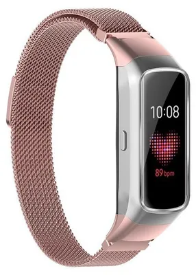 Produktbild von By Qubix Milanaise-Armband - Roségold - passend für Samsung Galaxy Fit