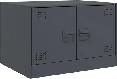 Immagine prodotto di Tavolino antracite 67x50x44 cm in acciaio