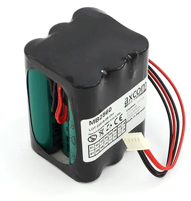 Produktbild von NiMH Akku für Nellcor Oximax Puls Oxymeter - 9,6V 4Ah