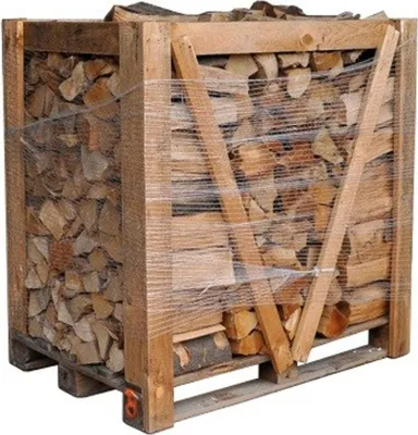Produktbild von Kaminholz 1 RM auf Palette Hartholz Mix Buche, Esche, Birke oder Eiche trocken