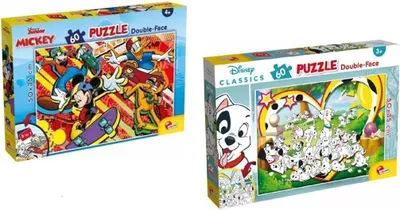 Image de Puzzle double face Plus 60 classiques de Disney