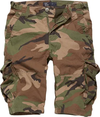 Produktbild von Vintage Industries Terrance Ripstop Shorts Camo Woodland L