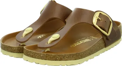 Immagine prodotto di Birkenstock Gizeh Pantofole da donna Pantofole marrone per il tempo libero, Misura delle scarpe: 37 EU