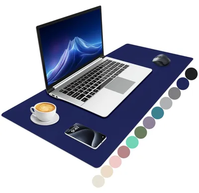 Image de Omgoods - Grand tapis de bureau XXL antidérapant et imperméable