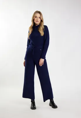 Image de Pantalon de jogging pour femmes SAPORTA - bleu marine, taille S