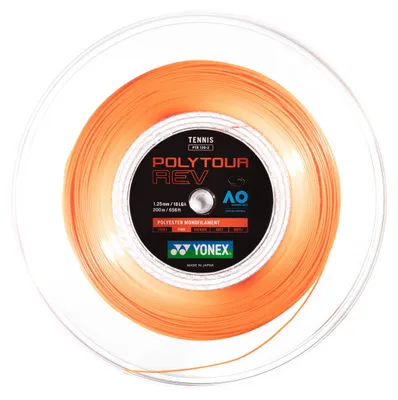 Immagine prodotto di Yonex Polytour Rev 1,25 mm 200m rotolo arancione