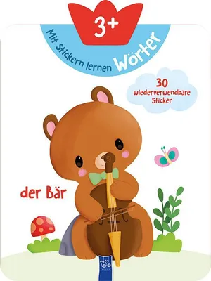 Produktbild von Mit Stickern lernen 3+ (Wörter)