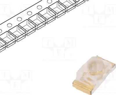 Productafbeelding van 2x LED SMD 40° 0603 3,3÷4V 80÷200mcd 1,6x0,8x0,95mm blauw, 20mA, KPTD-1608QBC-D