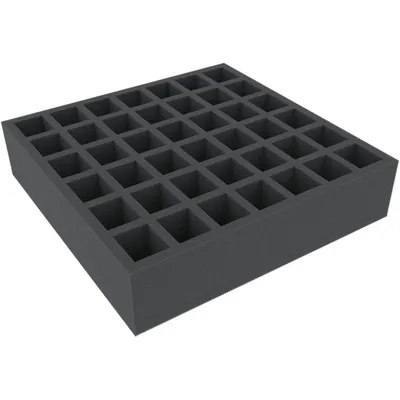 Produktbild von Schaumstoffeinlage 42 Fächer 285×285×70 mm für Miniaturen & Zubehör