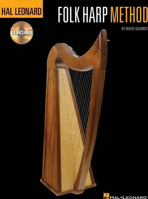 Image de Hal Leonard Folk Harp Method Book/Online Audio