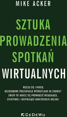 Produktbild von Sztuka prowadzenia spotkan wirtualnych