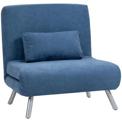 Produktbild von HOMCOM Schlafsessel 3-in-1 klappbar Schlafsofa mit Bettfunktion Relaxsessel