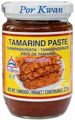 Produktbild von Por Kwan | Tamarindenpaste - 227g - Asiatische Küche - Thailändische Lebensmittel - Natürliche Zutaten