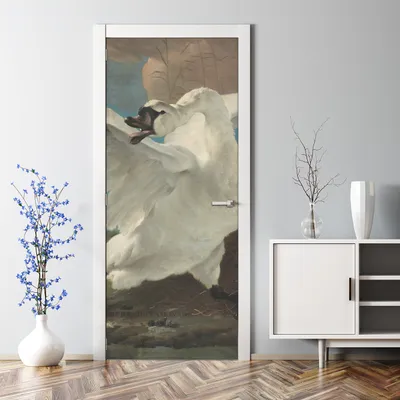 Produktbild von Dekorative Türposter selbstklebend Wandaufkleber Türaufkleber Buntes Blumenstrauß 70 x 200 cm