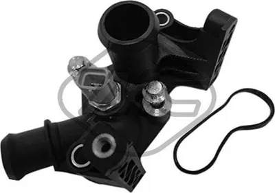 Produktbild von Metalcaucho 45031 Kühlmittelflansch für FORD Fiesta Mk5 Schrägheck (JH1, JD1, JH3, JD3) Wasserflansch