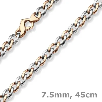 7-5mm-Phantasie-Kette-aus-585-Gold-weiß-rot-45cm