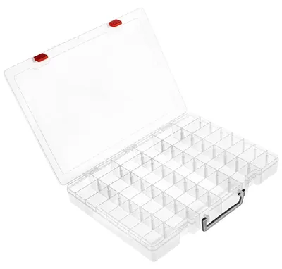Image de Petite boîte de rangement pour jouets avec 48 compartiments