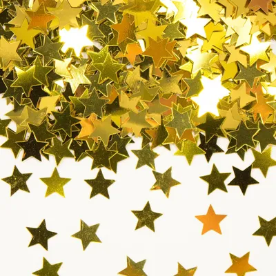 Produktbild von Amscan Goldene Sterne Konfetti 14g