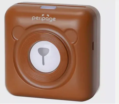 Produktbild von Peripage Minidrucker A6 203 DPI Gelb