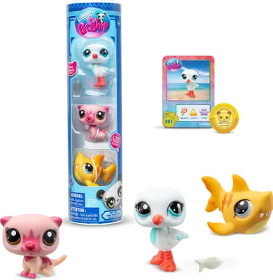 Produktbild von Littlest Pet Shop Zestaw 3 figurek mix