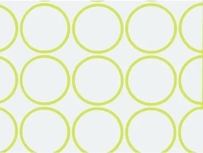 Produktbild von Spirella 7610583115591, Muster, Ring, Polyethylen-Vinylacetat (PEVA), Grün, 40 °C, 1800 mm