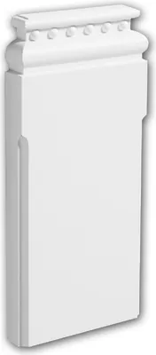 Produktbild von PROFHOME 123600 Pilaster Sockel Zierelement Flachsäule Wandsäule