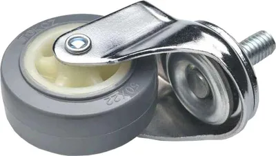 Obrázek produktu pro kolečko nábytkové otočné 50mm se šroubem M10 (4ks)