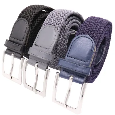 Produktbild von Stretchgürtel Damen - Elastische Guertel 30 MM - 3 Stück Gürtel