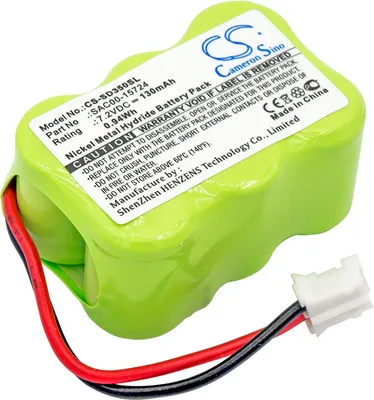 Immagine prodotto di TECHTEK Batteria compatibile con [SportDog] FieldTrainer SD-400, FieldTrainer SD-400S, WetlandHunter SD-400 CAMO, YardTrainer SD-350 sostituisce SAC0