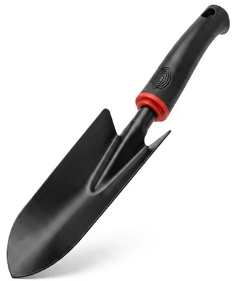 Produktbild von GARDENLINE Schmale Gartenschaufel NAR3402, ergonomisch, rutschfester Griff, pulverbeschichteter Stahl, 31,5 x 5,7 cm