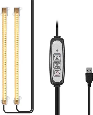 Produktbild von Gesunde Pflanzen mit LED Indoor Licht / Energieeffiziente Pflanzenlampe / +++