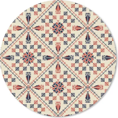 Produktbild von MuchoWow® Mauspad Mousepad Abstrakt - Blumen - Design 40x40 cm - Mousepads - Maus Mat - Pad - Mausunterlage - Schreibtisch Accessoires