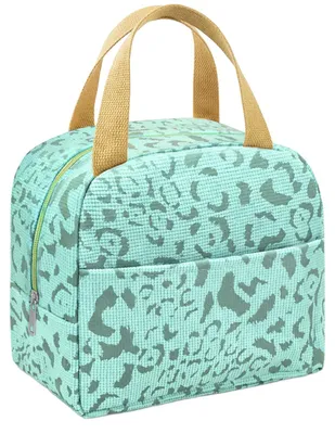 Produktbild von Kühltasche - 6L Faltbare Lunchtasche Isoliert - Für Arbeit Büro Schule Picknick und Reisen - Blau