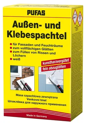 Produktbild von PUFAS Außen- und Klebespachtel - 1kg