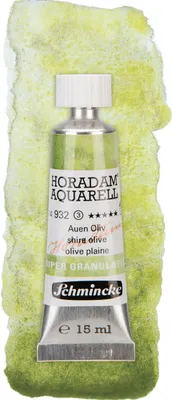 Produktbild von Schmincke HORADAM Aquarell - Auen Oliv - Supergranulation 15ml - 14 932 006