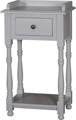 Produktbild von Casa Padrino Barock Kommode mit 1 Schublade 45 cm - Jugendstil Landhaus Stil Möbel - Nachttisch Schrank