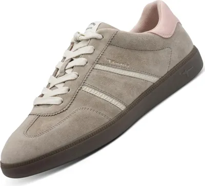 Produktbild von Tamaris Damen Leder Sneaker Beige/Rosé