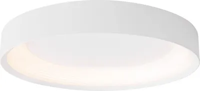 Obrázok produktu pre Kruhový LED stropný svietidlo TORNADO, biele, 10 W, teplá biela, 860 lm, kov, rozmery: 6,5 x 29 x 29 cm, IP20, Maxlight